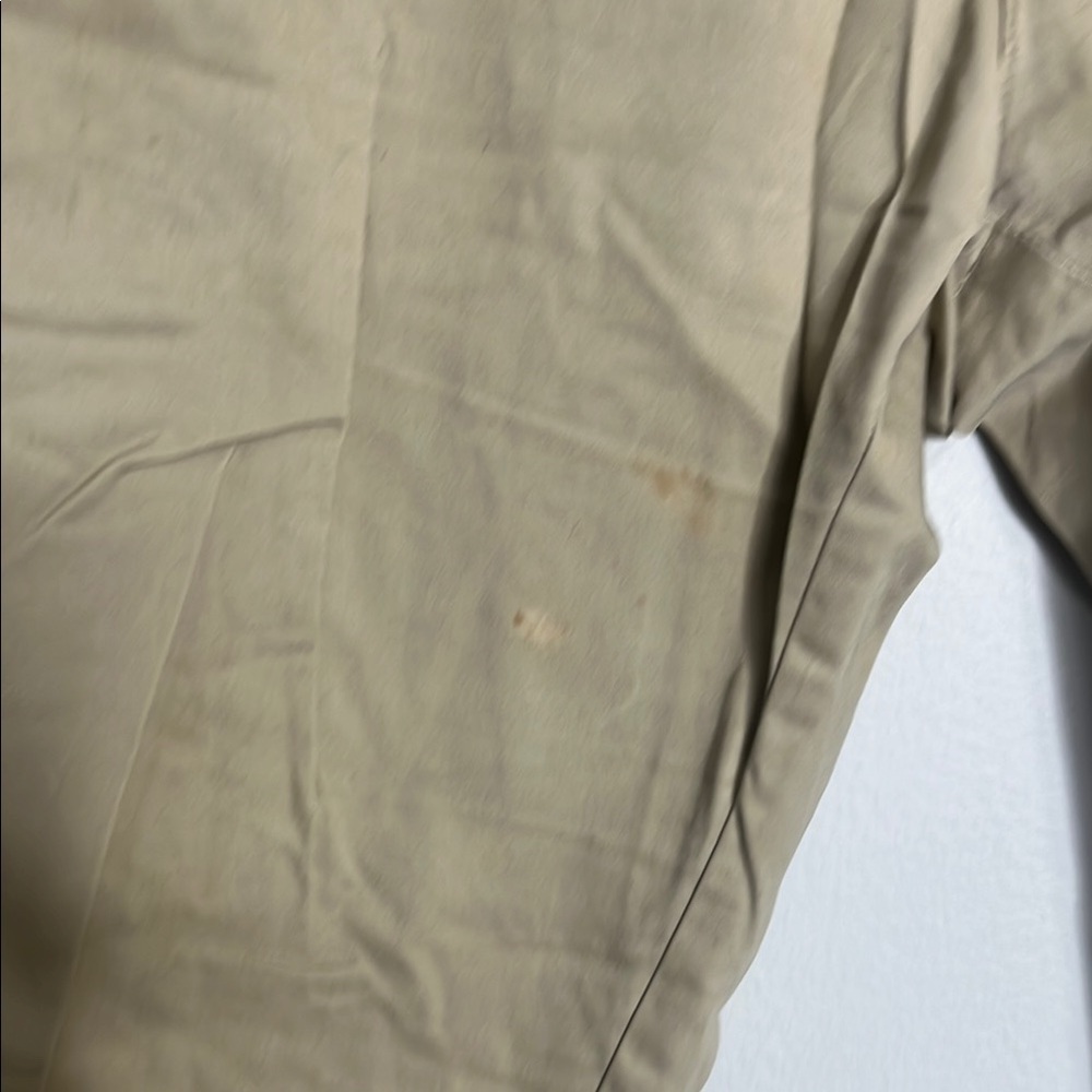 Calvin Klein Tan Chinos with Straight Leg and Relaxed Fit - Picture 2 of 8